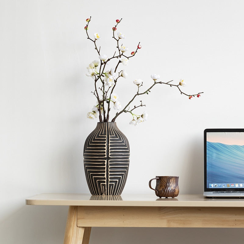 ZenBloom Ceramic Vase