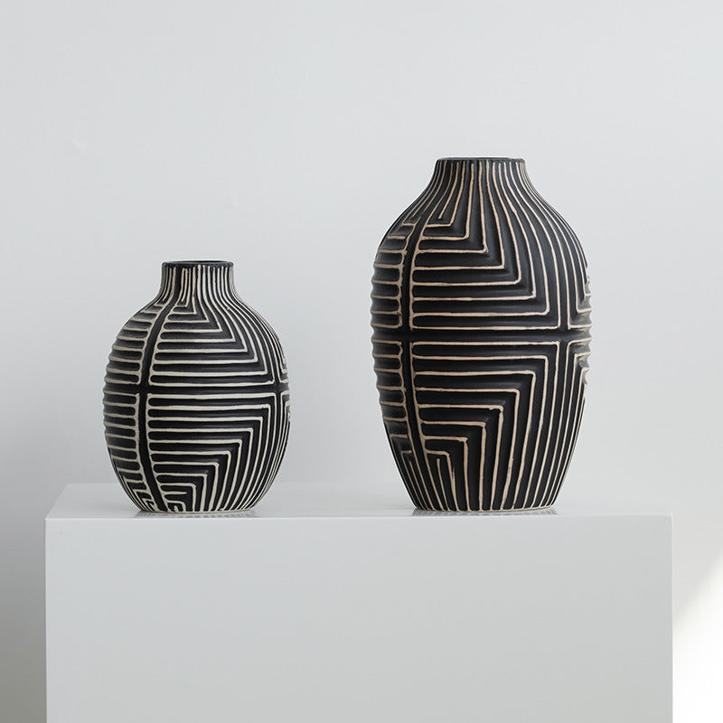 ZenBloom Ceramic Vase