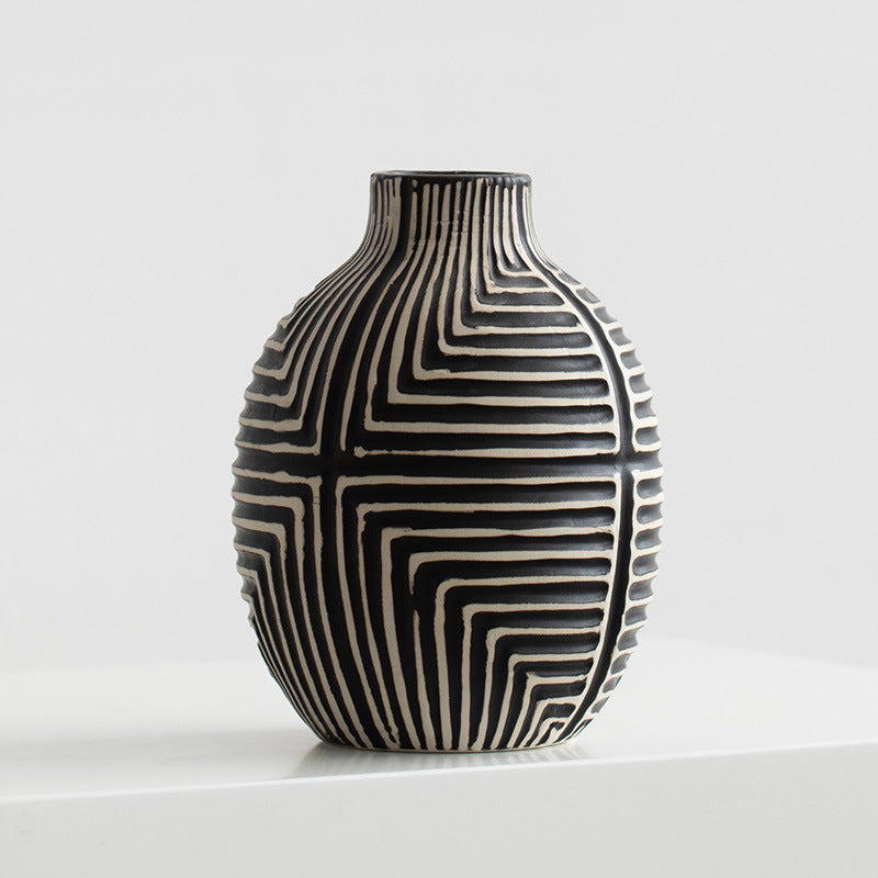 ZenBloom Ceramic Vase