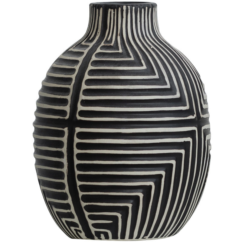 ZenBloom Ceramic Vase