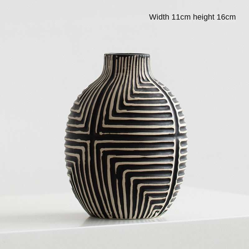 ZenBloom Ceramic Vase