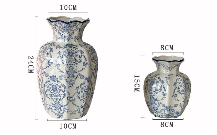 Peony Reverence Blue & White Porcelain