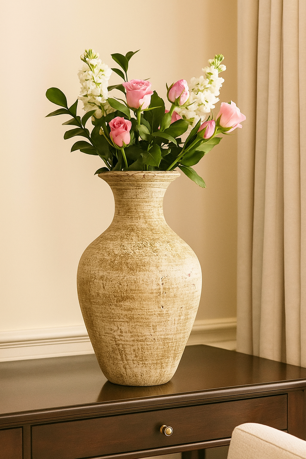 Timeless Bloom Heritage Vase