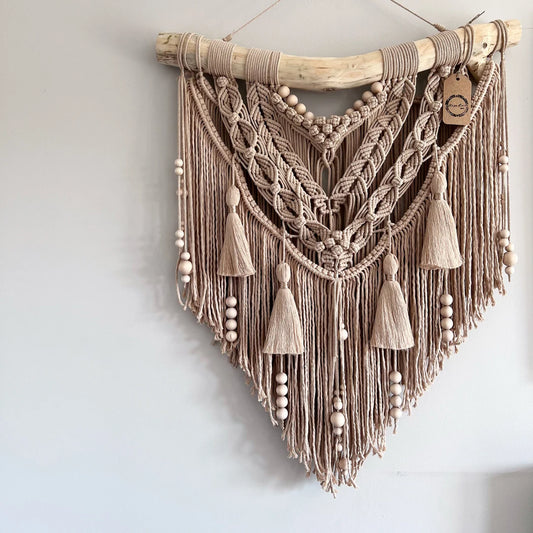 Luna Fringe Macramé Wall Hanging