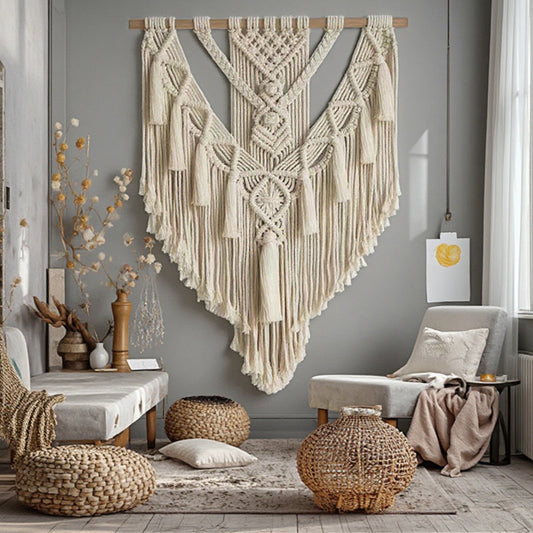 Solara Circle Macramé Wall Hanging
