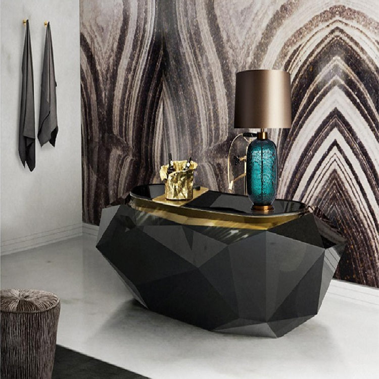 Emerald Muse Glass Table Lamp