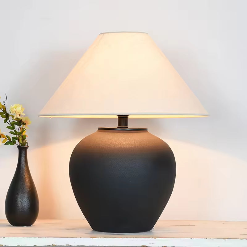 Noir Serenity Desk Lamp