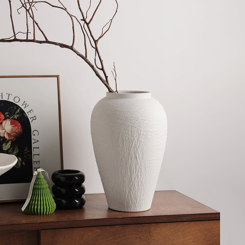 Heritage Whisper Distressed Vase