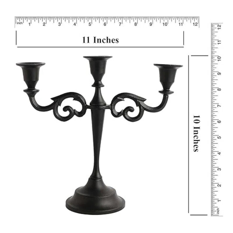 Aura Crest Decorative Candle Holder