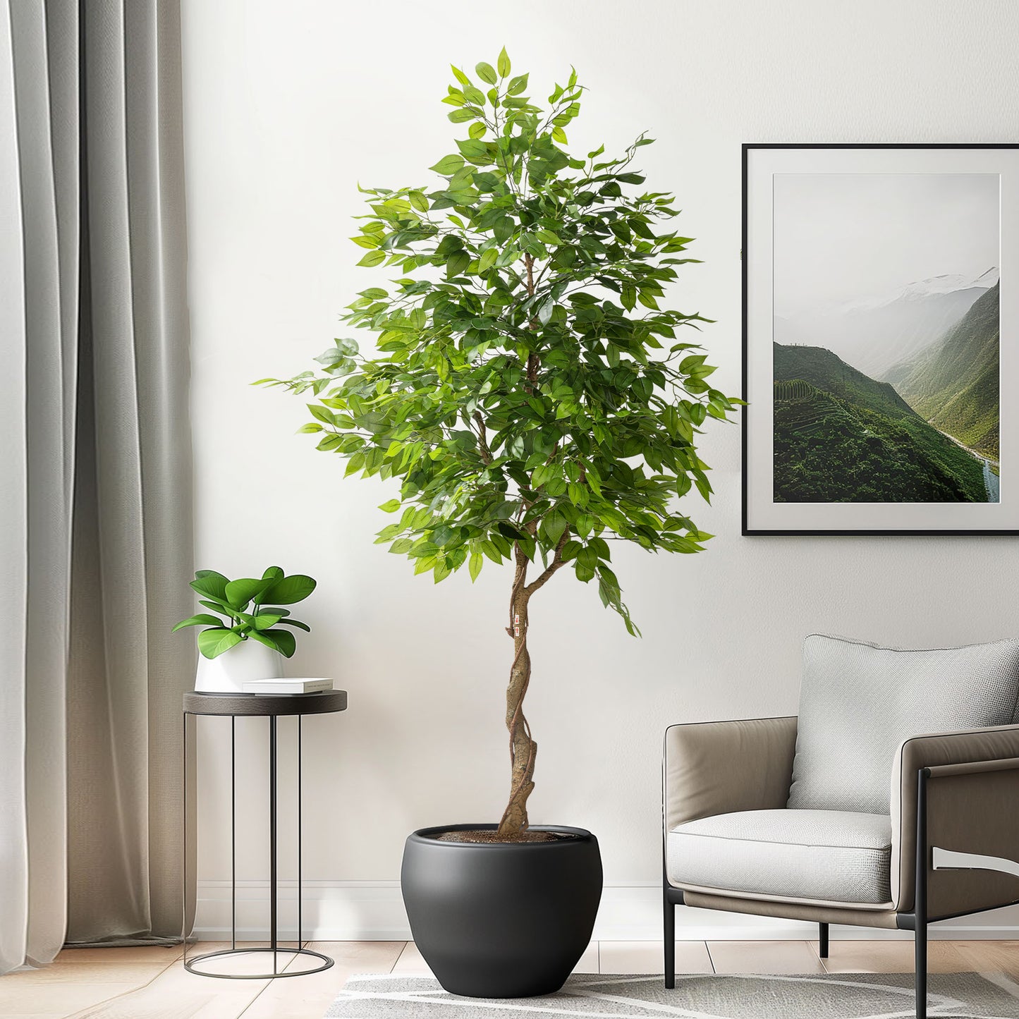 EverZen Faux Ficus Bonsai