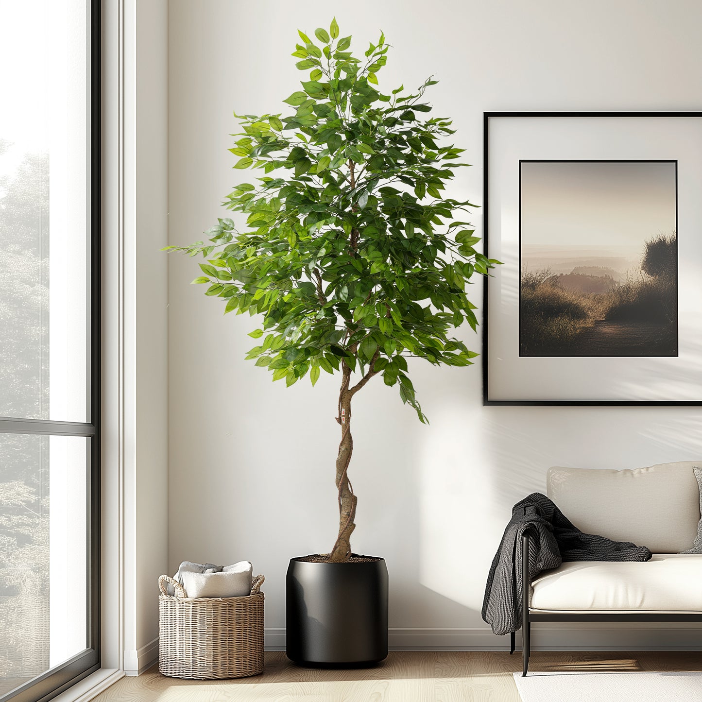 EverZen Faux Ficus Bonsai