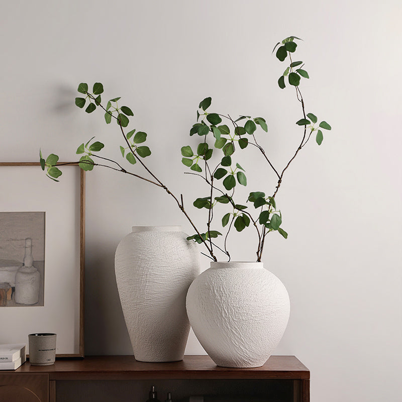 Heritage Whisper Distressed Vase