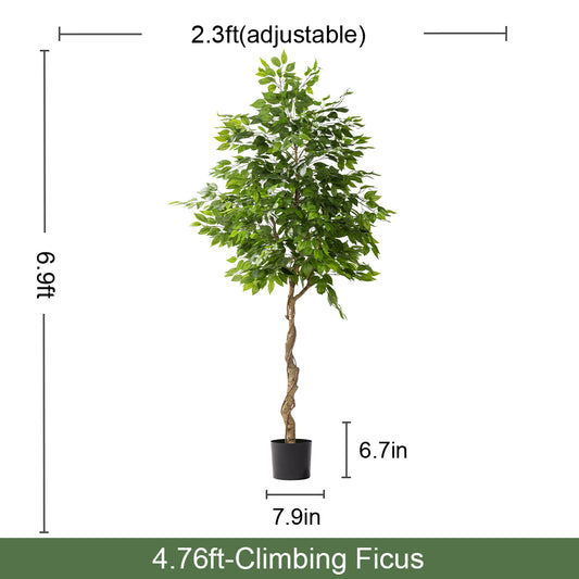 EverZen Faux Ficus Bonsai